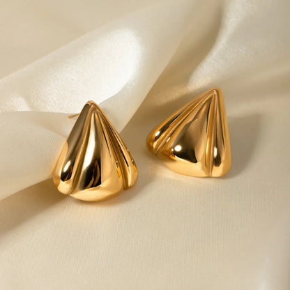 [Echo Fine]Jillian Vintage Gold Earrings