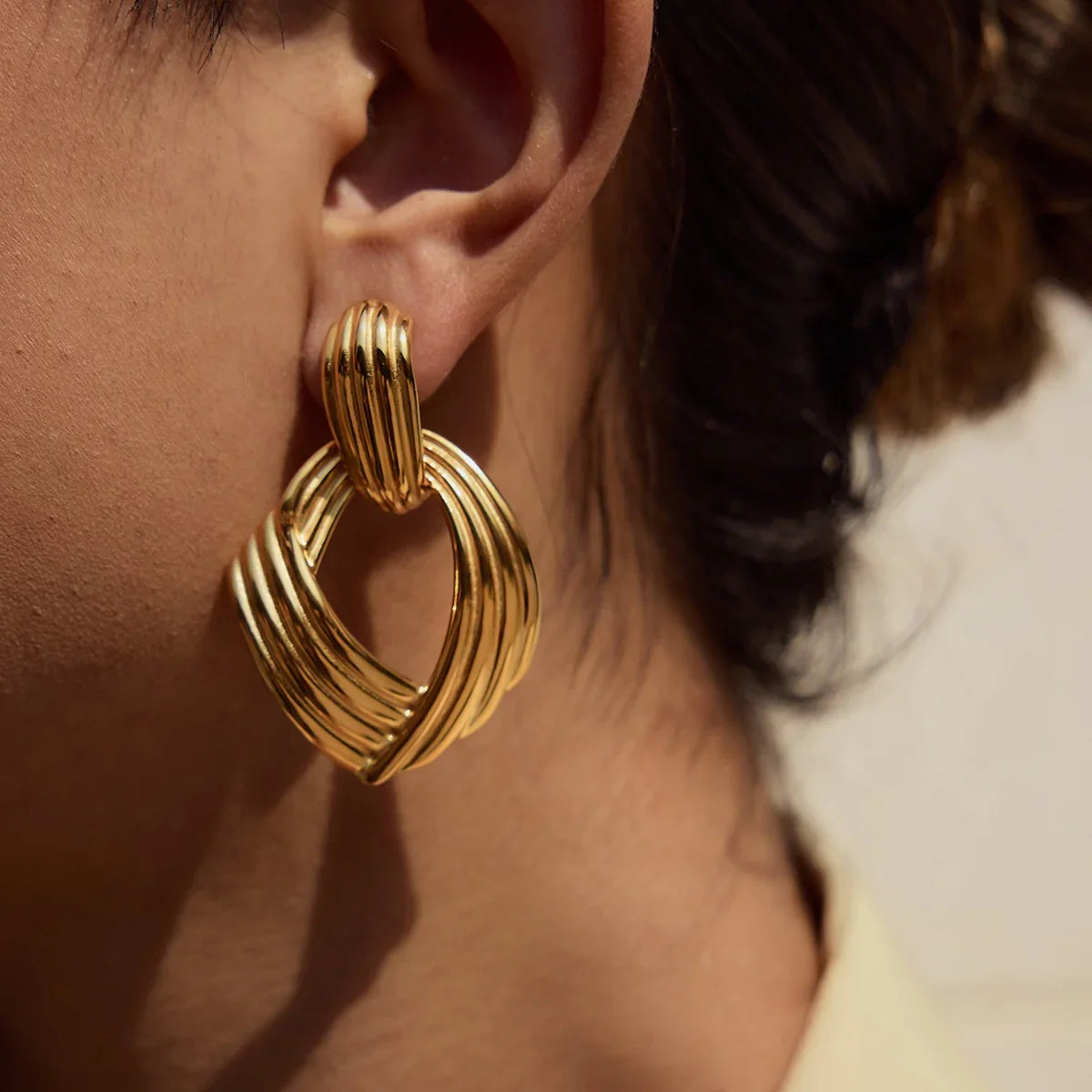 [Echo Fine]Selma Gold Knot Earrings