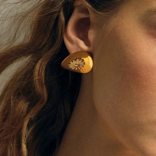 [Echo Fine]Georgiana Gold Earrings