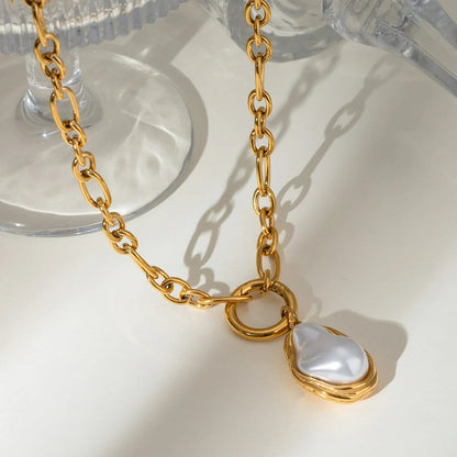 [Echo Fine]Shelby Mother Of Pearl Pendant