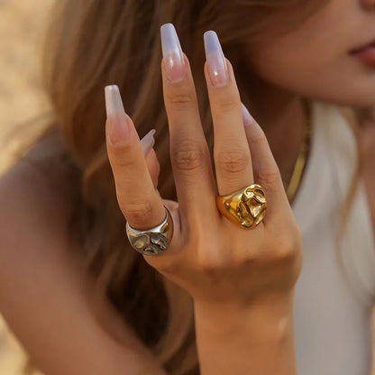 [Echo Fine]Autumn Gold Ring