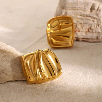 [Echo Fine]Evette Gold Earrings