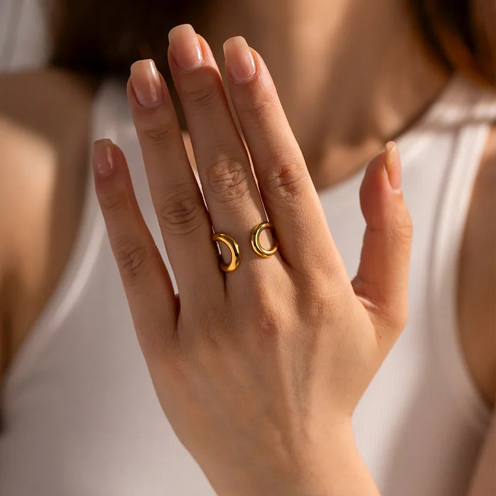 [Echo Fine]Jackie Twisted Band Ring