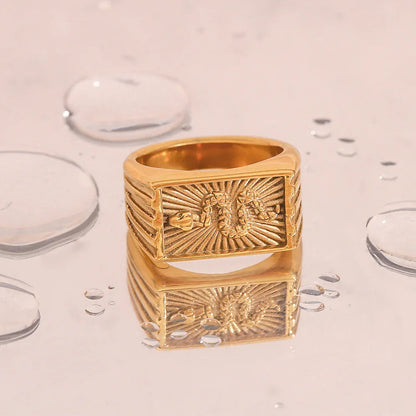 [Echo Fine]Miles Gold Ring