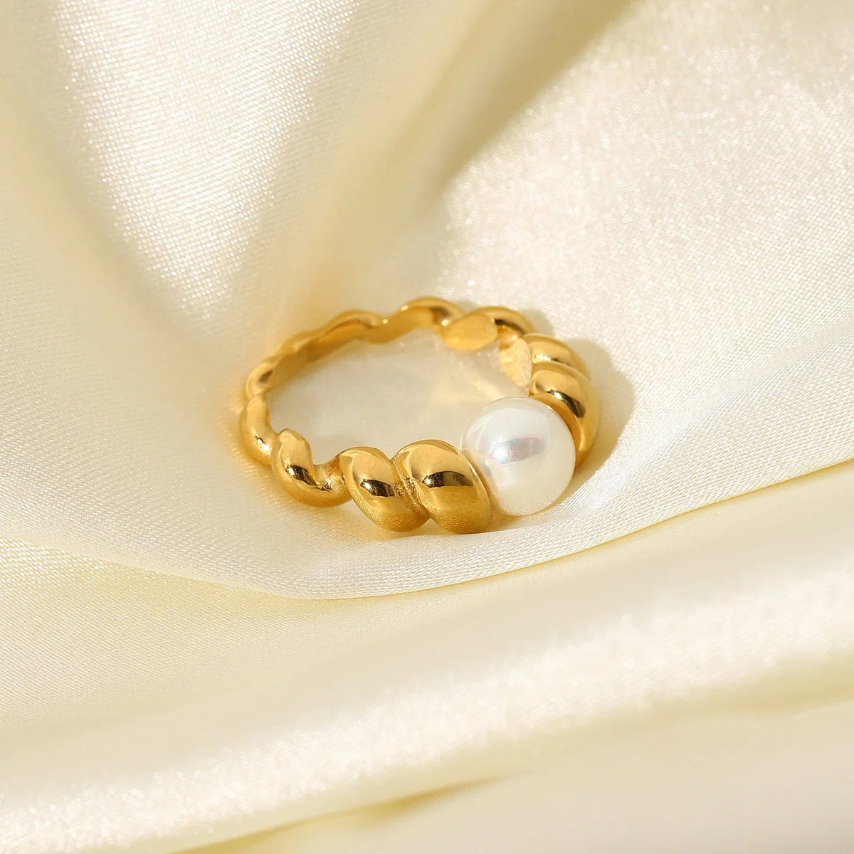 [Echo Fine]Scarlett Freshwater Pearl Ring