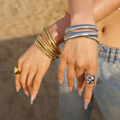 [Echo Fine]Stephanie Gold Bracelet
