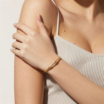 [Echo Fine]Brielle Gold Bangle