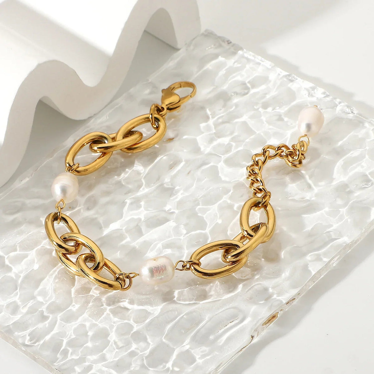 [Echo Fine]Serafina Freshwater Pearl Bracelet