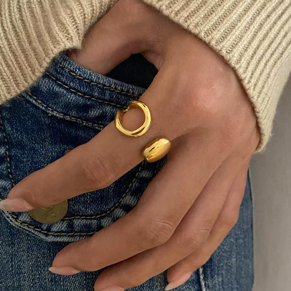 [Echo Fine]Sirena Gold Ring