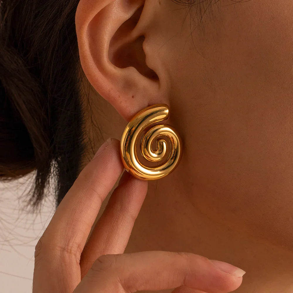 [Echo Fine]Malibu Gold Earrings