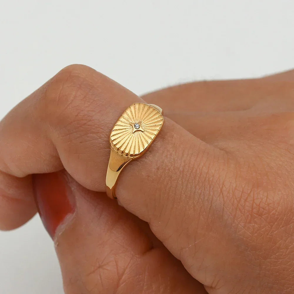 [Echo Fine]Aglaia Gold Ring