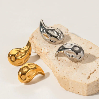 [Echo Fine]Raven Vintage Teardrop Earrings