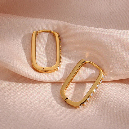 [Echo Fine]Maya Gold Hoop Earrings