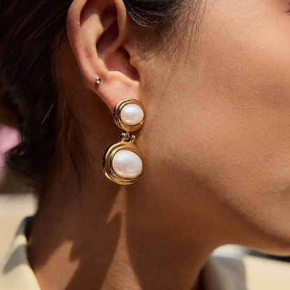 [Echo Fine]Winnie Freshwater Pearl Earrings
