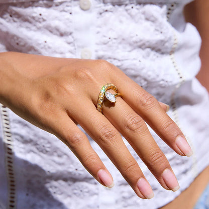[Echo Fine]Calina Marquise Diamond Ring