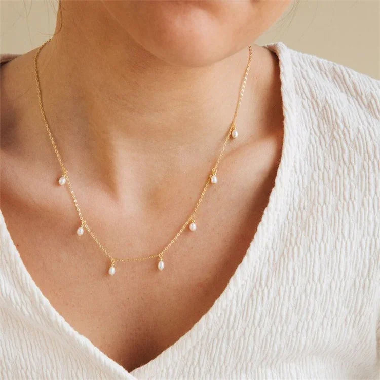 [Echo Fine]Freeda Freshwater Pearl Necklace