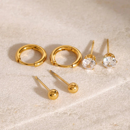 [Echo Fine]Megan Diamond Earring Bundle