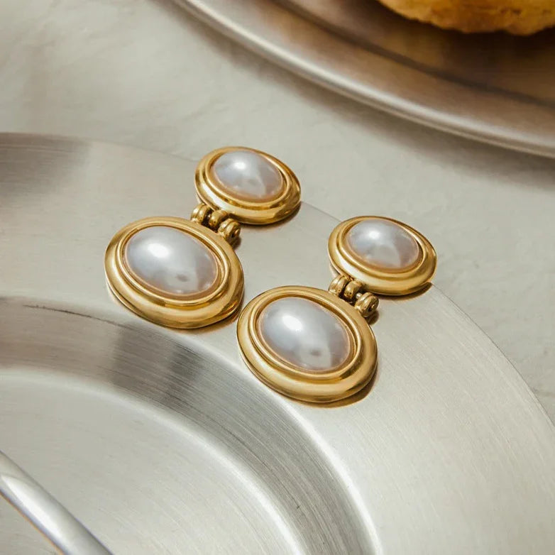 [Echo Fine]Winnie Freshwater Pearl Earrings