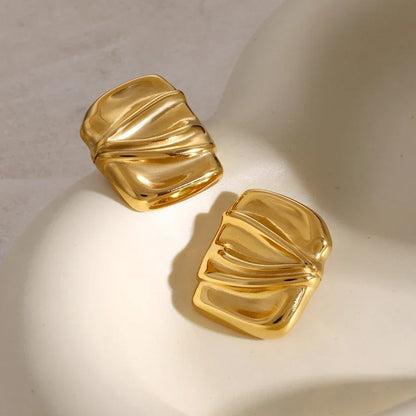 [Echo Fine]Evette Gold Earrings