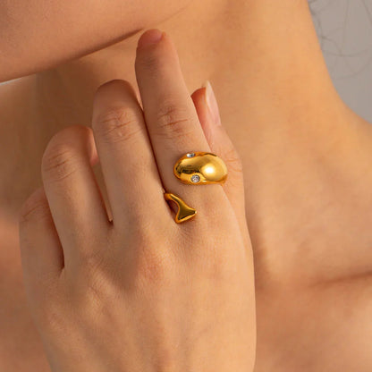 [Echo Fine]Etta Gold Serpent Ring