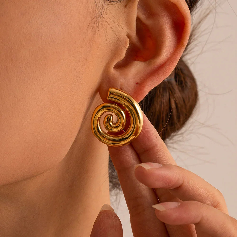 [Echo Fine]Malibu Gold Earrings