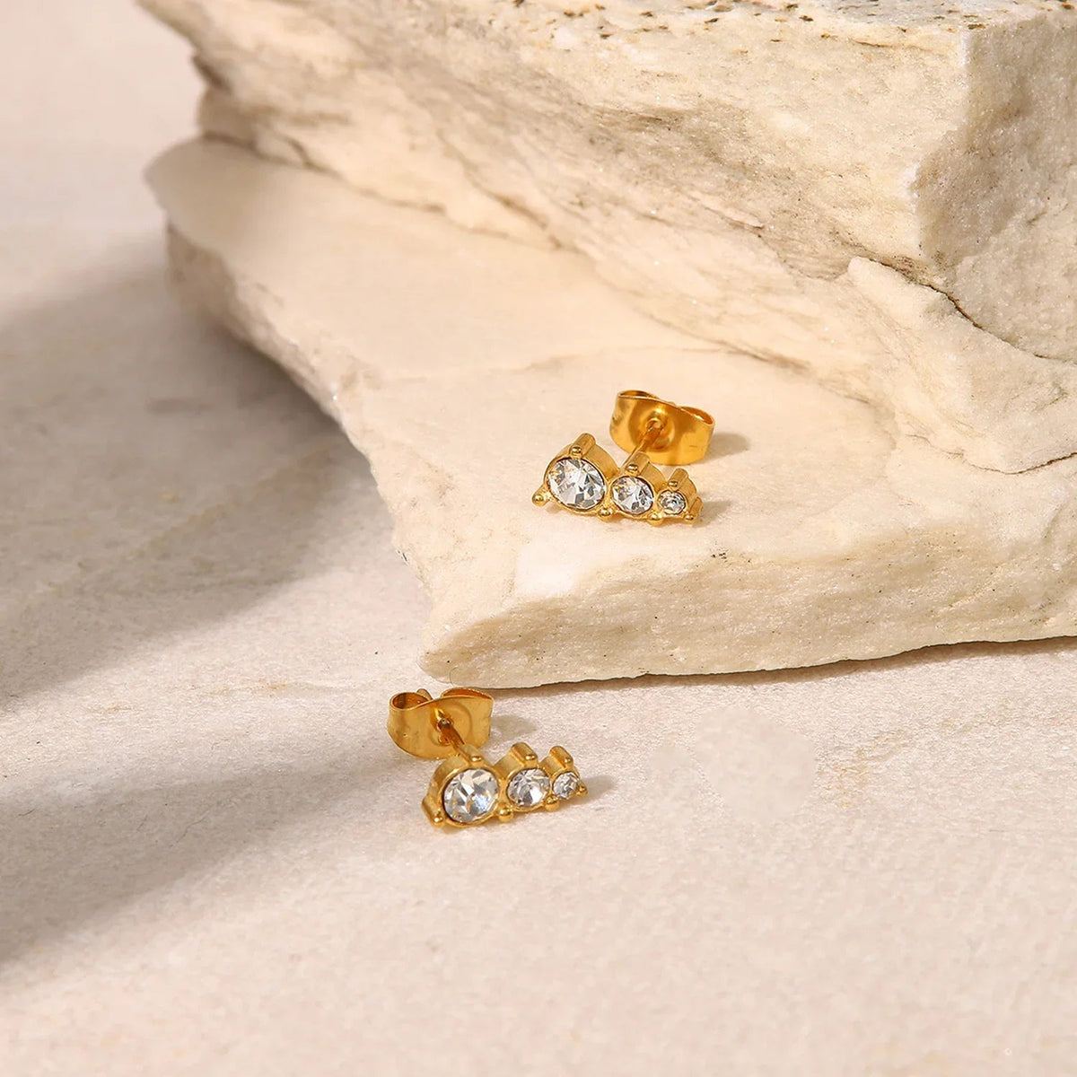 [Echo Fine]Lira Gold Earrings