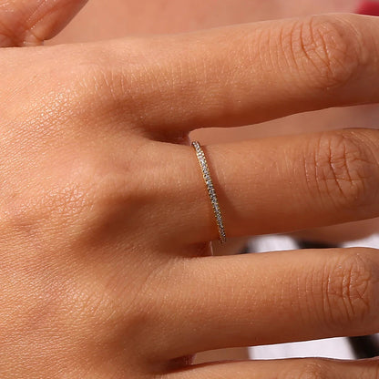 [Echo Fine]Zarra Paved Gold Ring