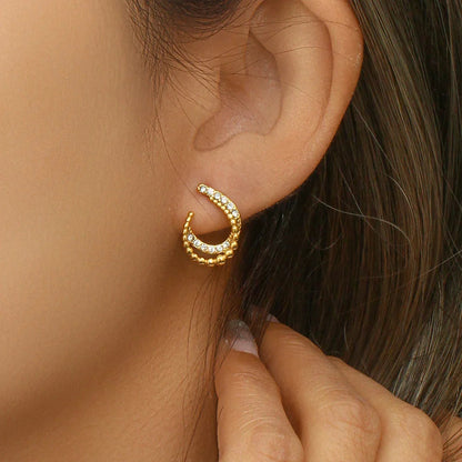 [Echo Fine]Nola Gold Earrings