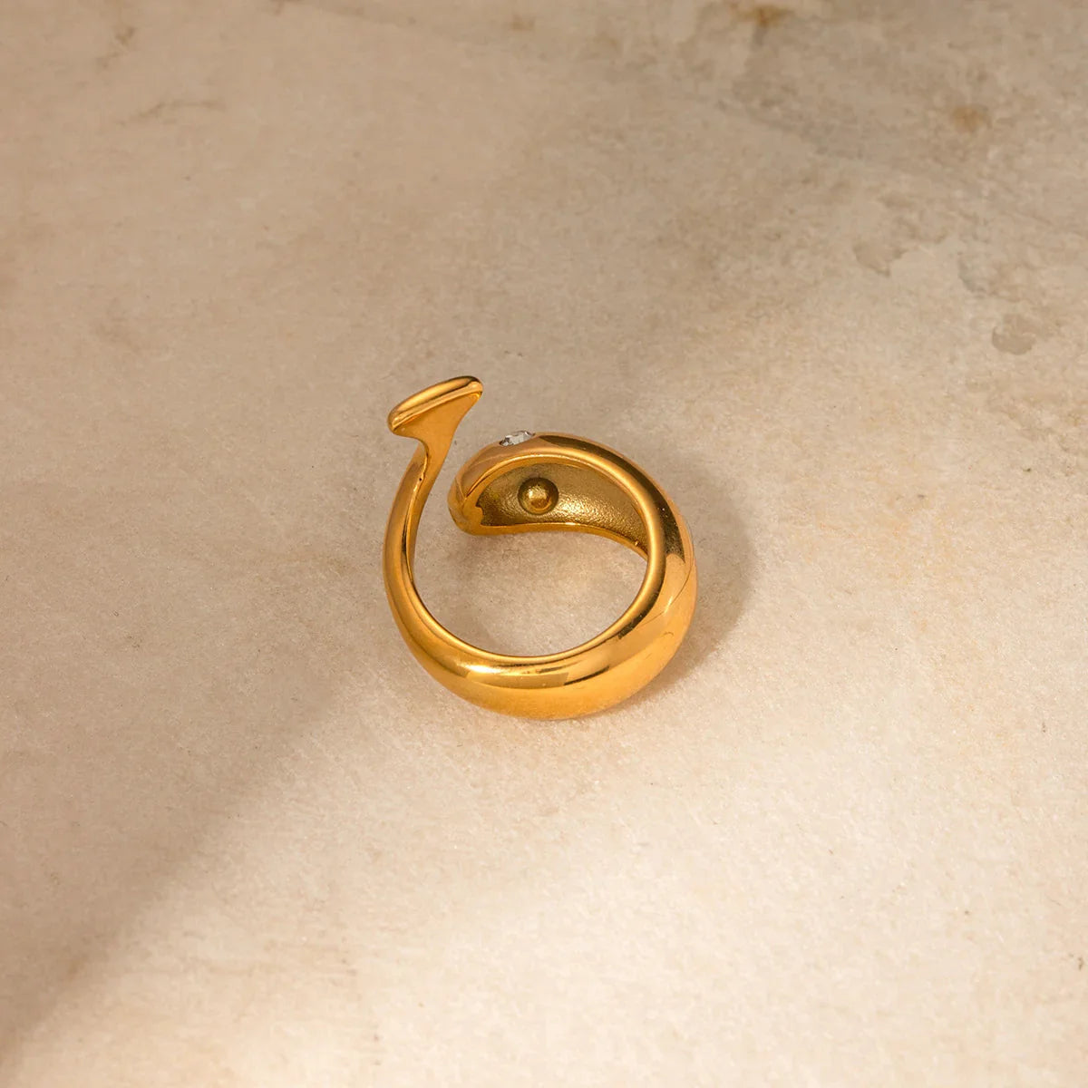 [Echo Fine]Etta Gold Serpent Ring