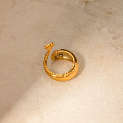 [Echo Fine]Etta Gold Serpent Ring