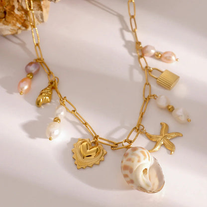 [Echo Fine]Pacific Freshwater Pearl Necklace