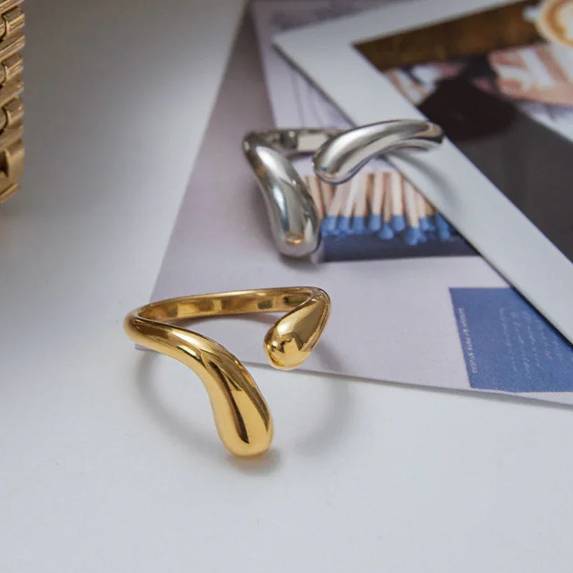 [Echo Fine]Diane Twisted Band Ring