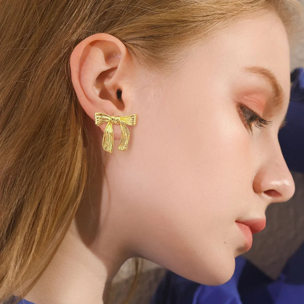 [Echo Fine]Sadie Gold Earrings
