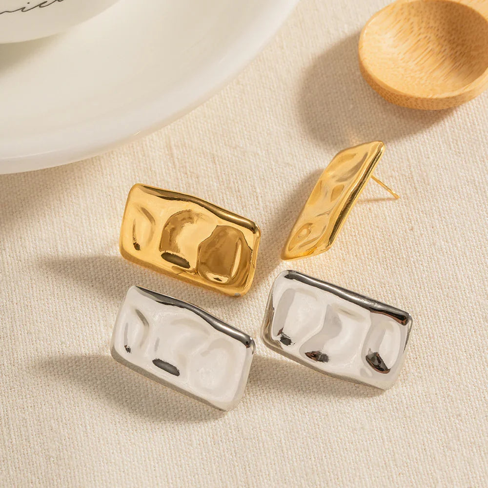 [Echo Fine]Geraldine Gold Earrings