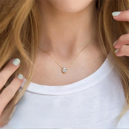 [Echo Fine]Amelia Birthstone Necklace