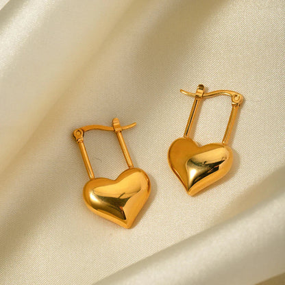[Echo Fine]Jessamine Heart Earrings