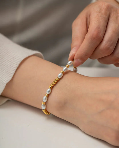 [Echo Fine]Wynn Freshwater Pearl Bracelet
