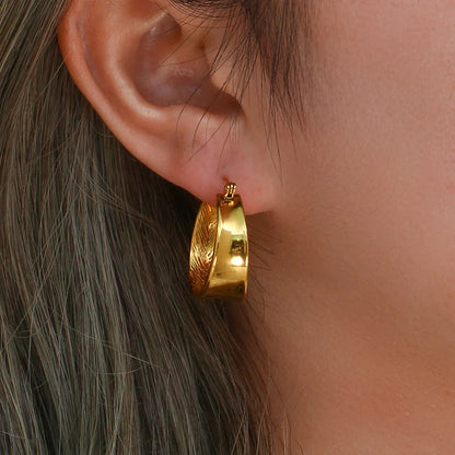 [Echo Fine]Lyla Hoop Earrings
