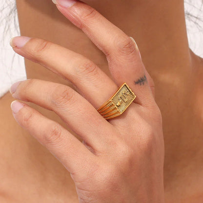 [Echo Fine]Miles Gold Ring
