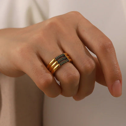 [Echo Fine]Serenity Diamond Gold Ring