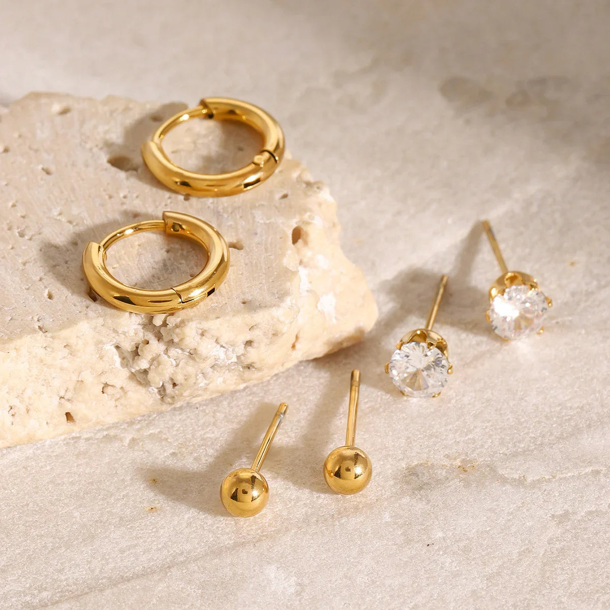 [Echo Fine]Megan Diamond Earring Bundle