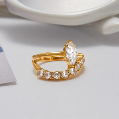 [Echo Fine]Calina Marquise Diamond Ring