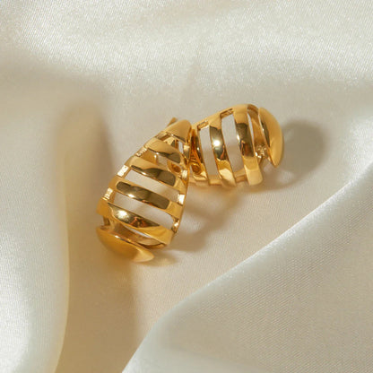 [Echo Fine]Katrin Drop Gold Earrings