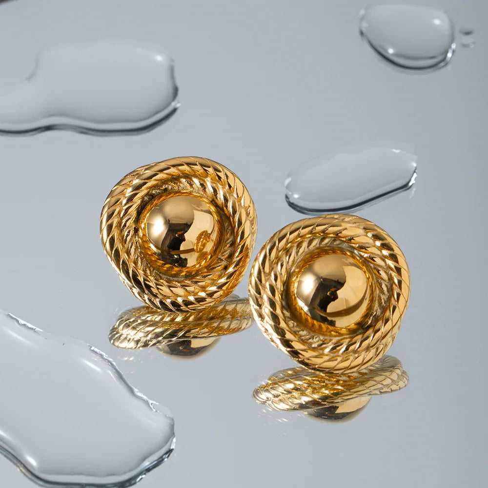 [Echo Fine]Ariadne Gold Earrings