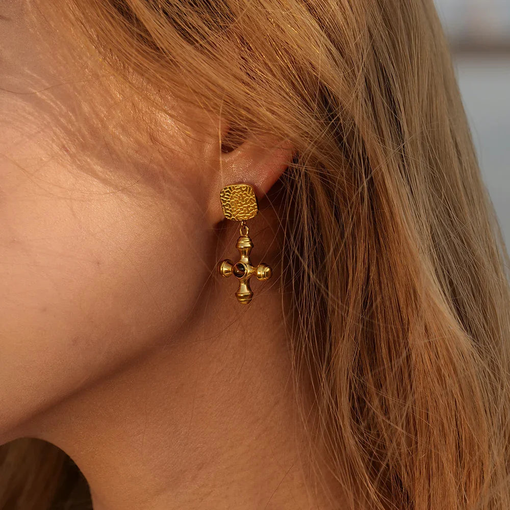 [Echo Fine]Della Gold Earrings