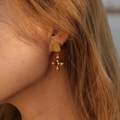 [Echo Fine]Della Gold Earrings