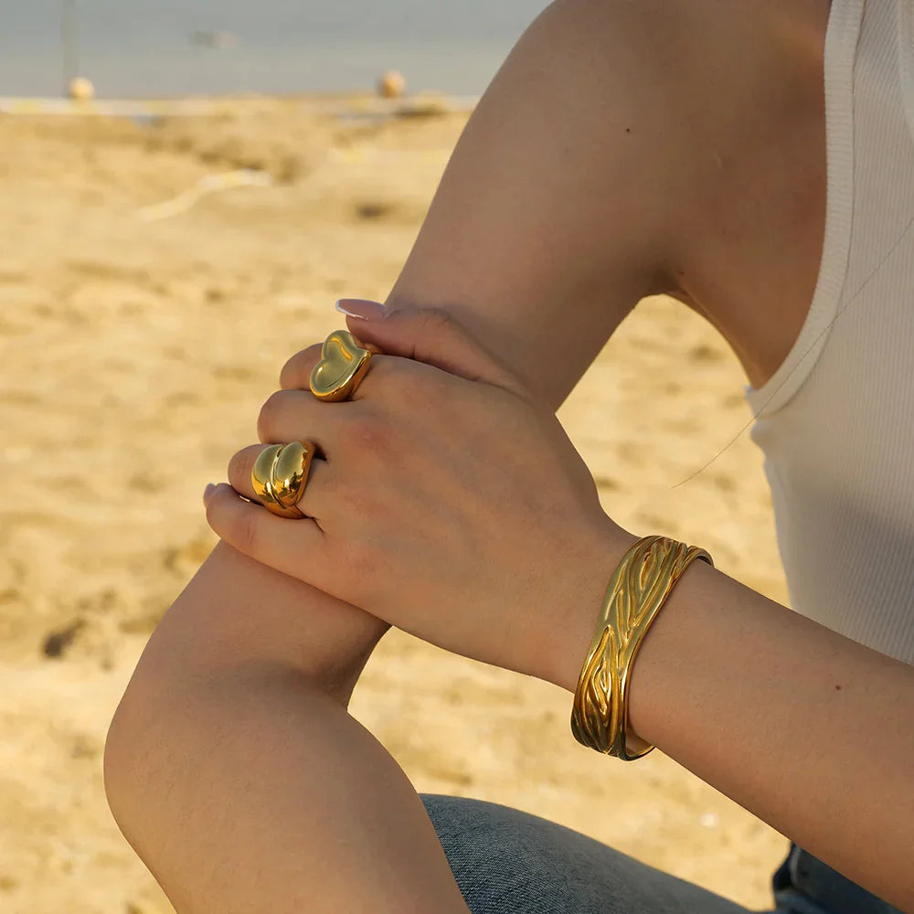 [Echo Fine]Delia Gold Ring