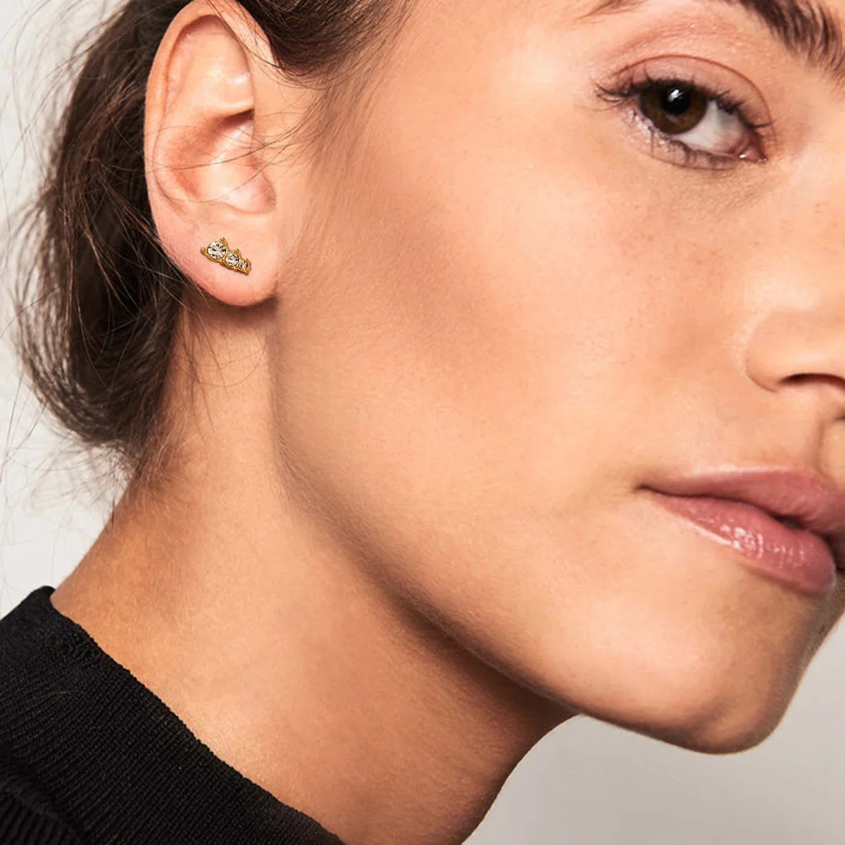 [Echo Fine]Lira Gold Earrings