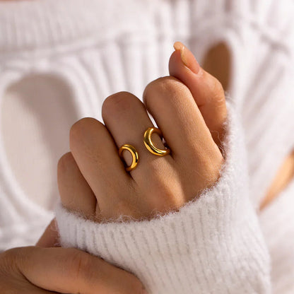 [Echo Fine]Jackie Twisted Band Ring