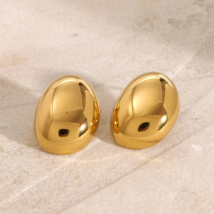[Echo Fine]Callista Gold Bean Earrings